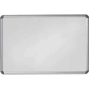 Design-Wandtafel, Stahlblech, lackiert, BxH 1500 x 1000 mm, weiß eurokraft pro