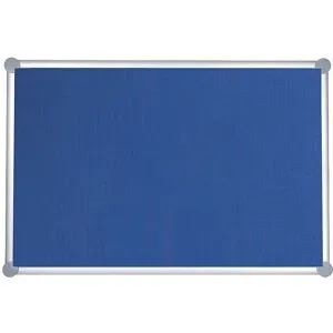MAUL Pinnwandtafel 2000, Textil, blau, 900 x 1200 mm