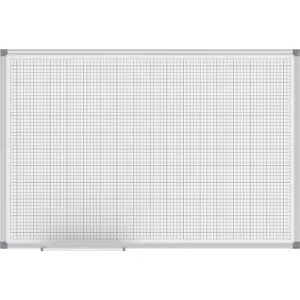 Rastertafel MAULstandard, weiß, Raster 10 x 10 / 50 x 50 mm, BxH 900 x 600 mm MAUL