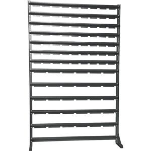 kaiserkraft Kleinteileregal, Breite 1020 mm, ohne Sichtlagerkästen, HxT 1580 x 235 mm