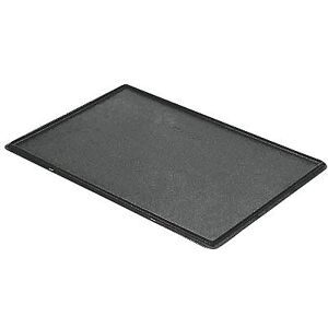 kaiserkraft Auflagedeckel für Stapelbehälter, VE 4 Stück, LxB 600 x 400 mm, grau