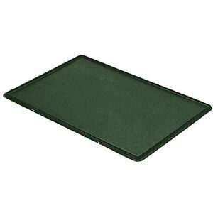 kaiserkraft Auflagedeckel für Stapelbehälter, VE 4 Stück, LxB 600 x 400 mm, grün