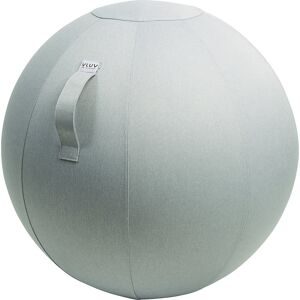 LEIV Sitzball, Stoffbezug in Canvas-Optik, 700 - 750 mm, silbergrau VLUV