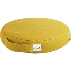 PIL&PED LEIV Balancekissen, mit Stoffbezug, Ø 360 mm, senfgelb VLUV