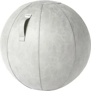 VEGA Sitzball, veganes Kunstleder, 700 - 750 mm, zement VLUV