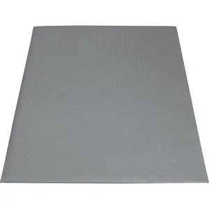 Arbeitsplatzmatte Yoga Meter Super, grau, Fixmaße, LxB 1500 x 900 mm Miltex