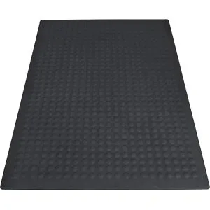 Anti-Ermüdungsmatte Yoga Flex Oil, schwarz, LxB 900 x 600 mm, Einzelmatte Miltex