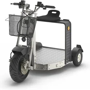 kaiserkraft Factory Scooter, Länge 1350 mm, mit Straßenzulassung