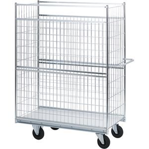 Vierwandwagen SERIE 300, Modell 84, hoch, LxBxH 990 x 650 x 1690 mm HelgeNyberg