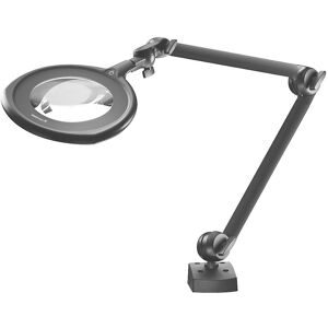 LED-Lupenleuchte TEVISIO, ESD-Ausführung, LED 16W, Gestänge 400 / 384 mm, schwarz Waldmann