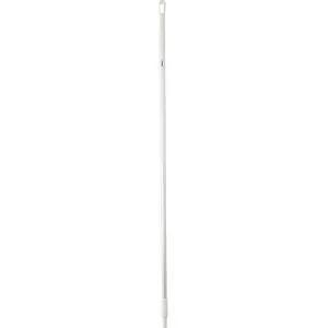 Aluminiumstiel, ergonomisch, Ø 31 mm, Länge 1510 mm, VE 10 Stk, weiß Vikan