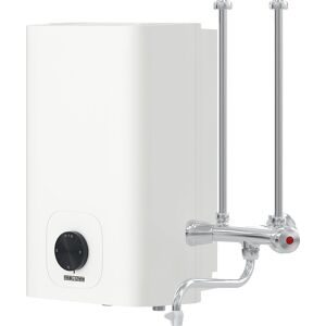 kaiserkraft Warmwasserspeicher, drucklos, mit 2-Griff-Armatur, Übertischgerät, Temperatur 35 - 85 °C