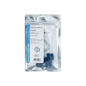 Smartkeeper RJ45 LAN Port Schloss NL03P1DB 12er Set Dunkelblau ohne Schlüssel NL03P1DB