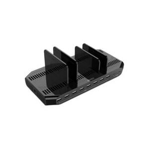 LINDY Ladegerät USB Ladegerät 120 W 2x USB-C®, 8x USB-A Schwarz Innenbereich