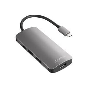 Sharkoon USB 3.0 Type C Multiport Adapter, Dockingstation