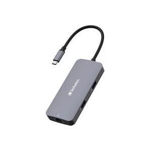 Verbatim USB-C Pro Multiport-Hub CMH-05, 5 Port, Dockingstation