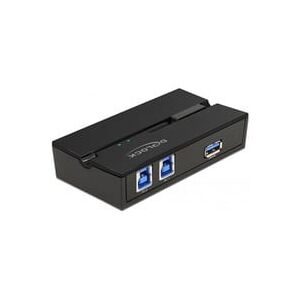 Delock USB 3.0 Switch für 2 PC an 1 Gerät, USB-Switch