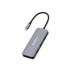 Verbatim USB-C Pro Multiport-Hub CMH-09, 9 Port , Dockingstation