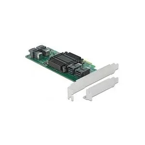 Delock PCI Express x8 Karte zu 4 x intern SFF-8643 NVMe LP, Controller