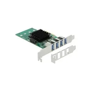 Delock 89048 PCI-Express Karte USB-A (USB 3.2 Gen 1) PCIe