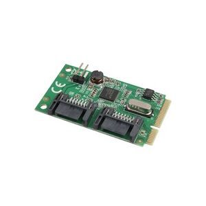 Delock MiniPCIe I/O PCIe 2xSATA 6Gb/s, Controller