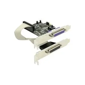 Delock PCI Express Karte 2x Parallel, Schnittstellenkarte