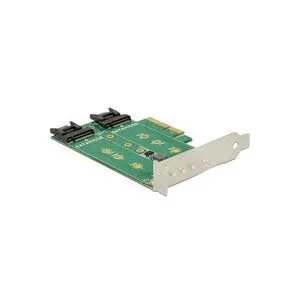 Delock PCI Express Karte > 3 x M.2 Slot, Controller
