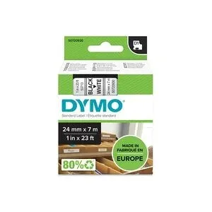 DYMO Schriftband D1 schwarz/weiss S0720930 24mm/7m