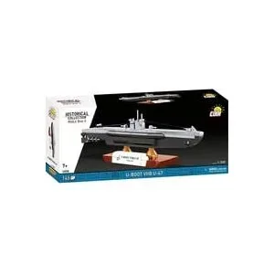 COBI Historical Collection 4858 - U-Boot VIIB U-47, WWII, Bausatz 1:300, Klemmbausteine 165 Teile