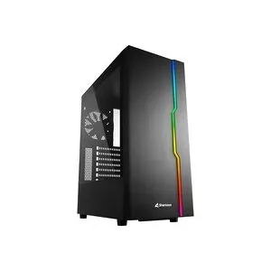 Sharkoon - RGB Slider (Midi Tower), Schwarz