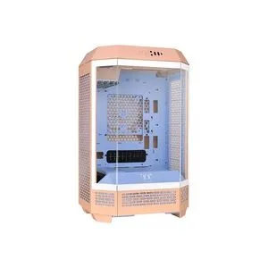 Thermaltake The Tower 300 Peach Fuzz Micro-Tower PC-Gehäuse Pfirsich