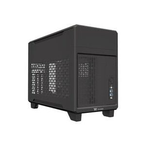 Thermaltake TR100 Black Mini-Tower Gaming-Gehäuse Schwarz Seitenfenster