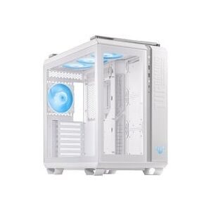 Asus TUF Gaming GT502 PLUS Midi-Tower PC-Gehäuse Weiß Staubfilter, Seitenfenster