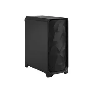 Fractal Design FD-C-MES3A-01 Tower PC-Gehäuse Schwarz 3 vorinstallierte Lüfter, Staubfilter, Integrierte Beleuchtung