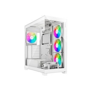 Xilence Gleam Midi-Tower PC-Gehäuse Weiß Seitenfenster