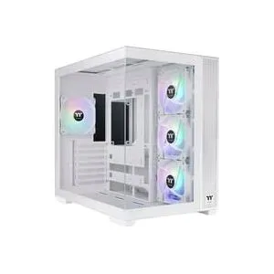 Thermaltake View 380 TG ARGB Snow White Midi-Tower PC-Gehäuse Schnee-Weiß