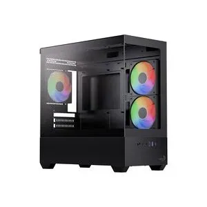 AeroCool P300D-G-BK-v1, Tower-Gehäuse