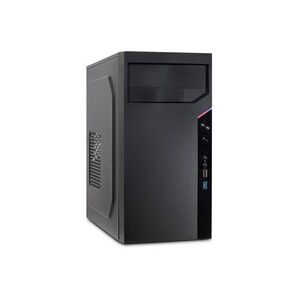 Inter-Tech IT-6505 Retro Micro-Tower PC-Gehäuse Schwarz