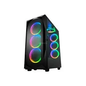 Sharkoon REV300 - Tower - E-ATX - Seitenteil mit Fenster (gehärtetes Glas)