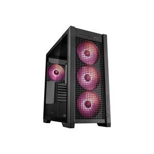 Asus TUF Gaming GT302 ARGB Midi-Tower PC-Gehäuse Schwarz 4 vorinstallierte Lüfter, Integrierte Beleuchtung, Staubfilter,