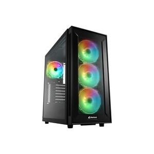 Sharkoon TG6M RGB - Tower - ATX - Seitenteil mit Fenster (gehärtetes Glas)