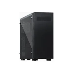 Chieftec AL-02B-TG-OP Tower PC-Gehäuse Schwarz