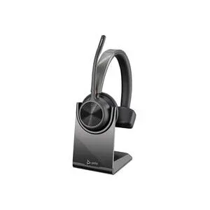 HP Poly Voyager 4310 UC Monaurales Headset +BT700 USB-A Adapter On Ear Headset Bluetooth® Stereo Schwarz Noise