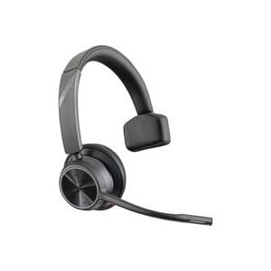 HP Poly Voyager 4310 UC Mono On Ear Headset Bluetooth® Mono Schwarz Noise Cancelling Lautstärkeregelung, inkl. Lade- und