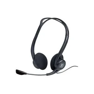 Logitech Kabelgebundenes USB PC Headset 960 Kopfbügel mit Geräuschunterdrückung Mikrofon Schwarz