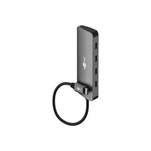 Goobay Slim 4-Port USB-Hub Typ-C