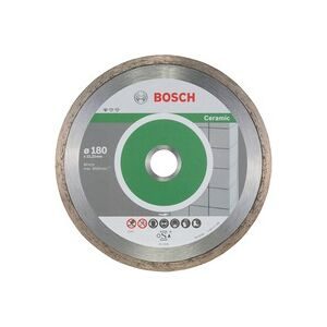 Bosch Accessories 2608603233 2608603233 Diamanttrennscheibe Durchmesser 180 mm Bohrungs-Ø 22.23 mm Keramik 10 St.