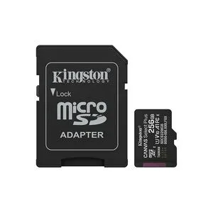 Kingston Canvas Select Plus 256 GB MicroSDXC, Speicherkarte