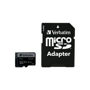 Verbatim Pro 32GB microSDHC, Speicherkarte