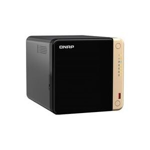 QNAP TS-464 - NAS-Server - 4 Schächte - SATA 6Gb/s - RAID 0, 1, 5, 6, 10, JBOD - RAM 8 GB